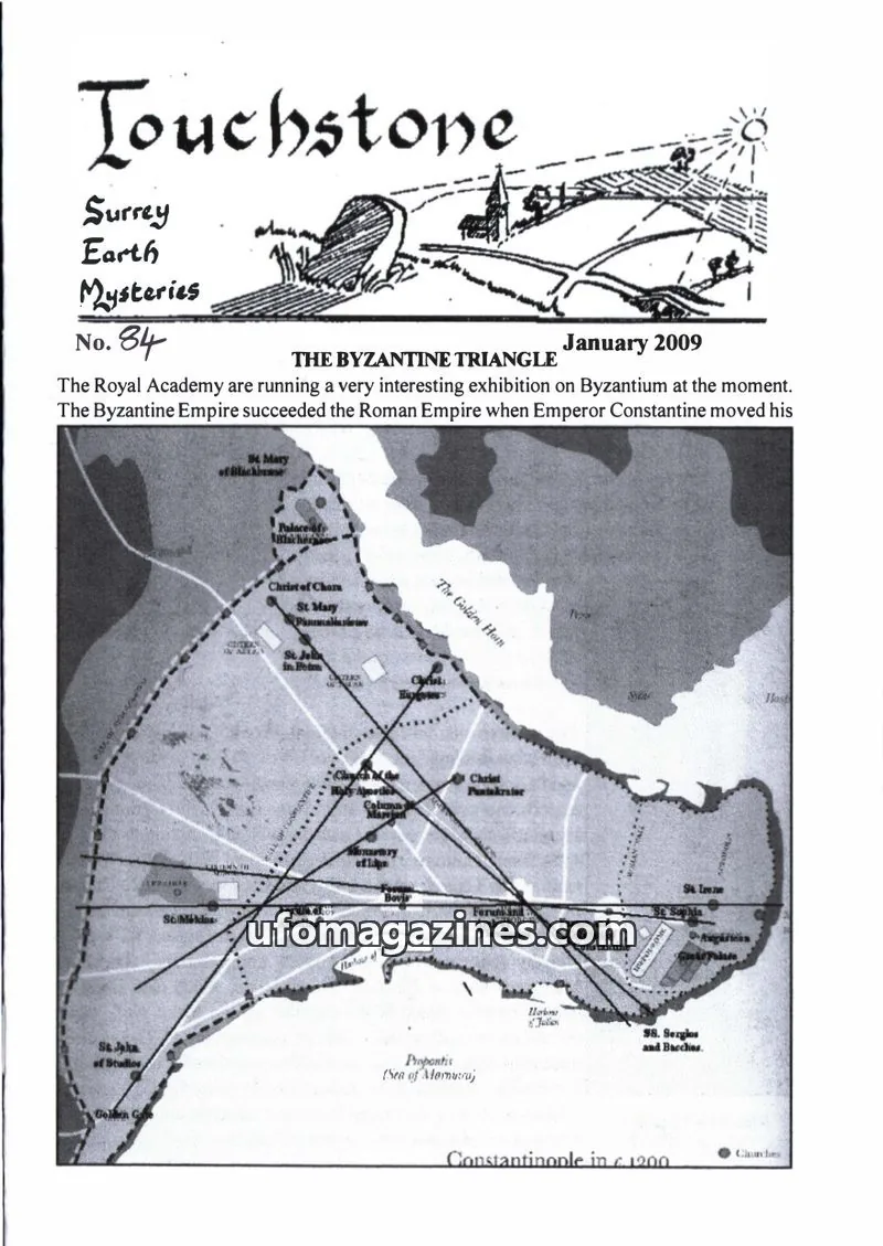 Cover of Surrey Earth Mysteries Group issue 84: Touchstone