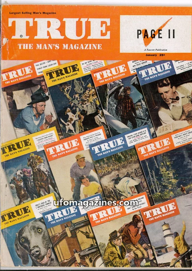 Cover of True issue VOL.26 NO.152: TRUE THE MAN'S MAGAZINE