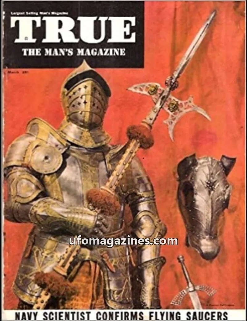 Cover of Fawcett Publications, Inc. issue March: TRUE