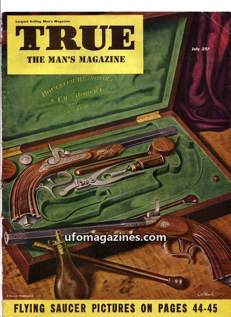 Cover of Fawcett Publications issue July: TRUE