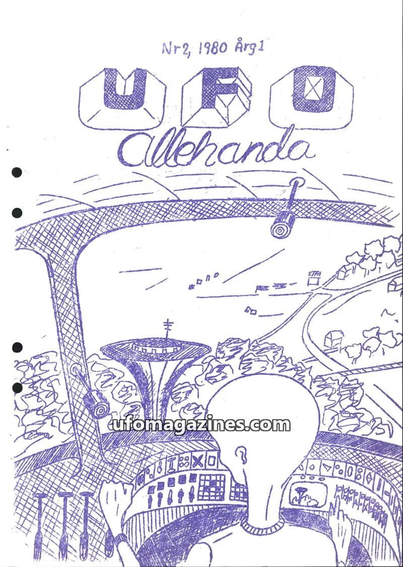 Cover of UFO Allehanda issue Nr2: UFO Allehanda