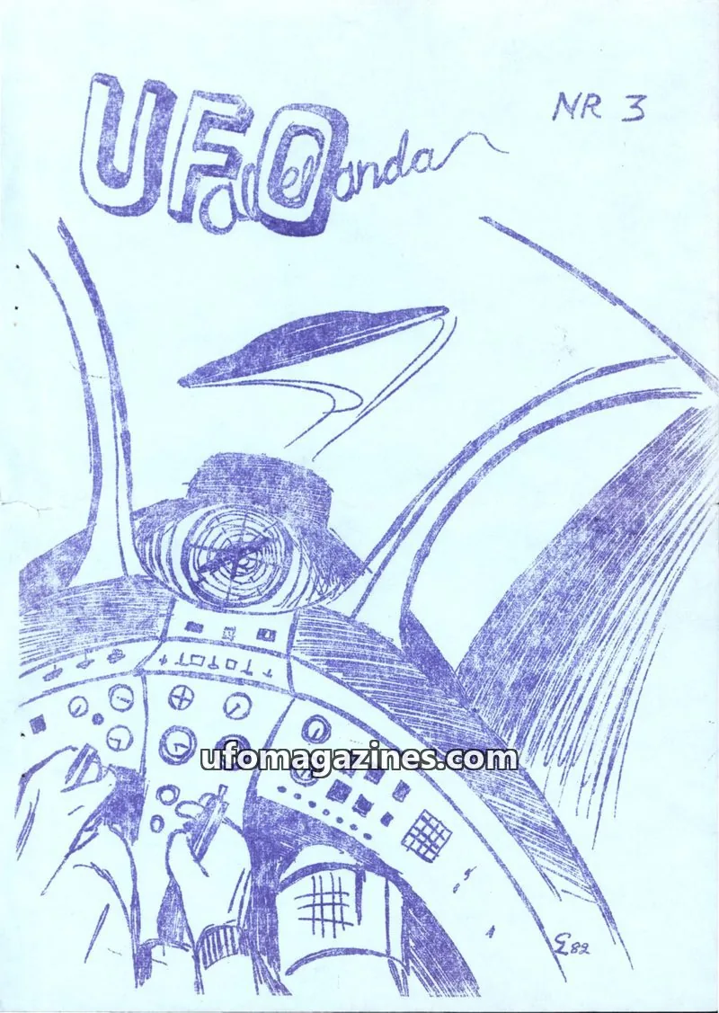 Cover of UFO Allehanda issue NR 3: UFO allehanda
