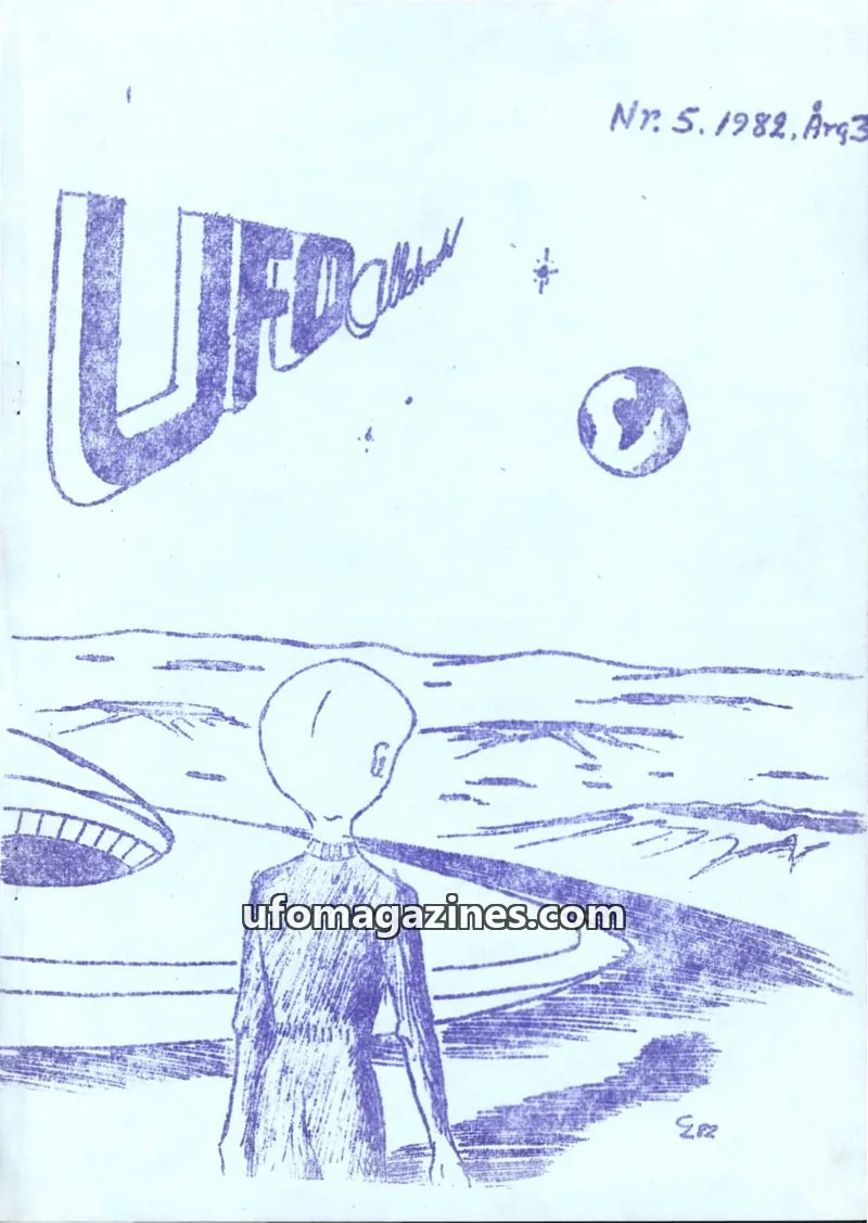 Cover of UFO Allehanda issue 5: UFO Allehanda
