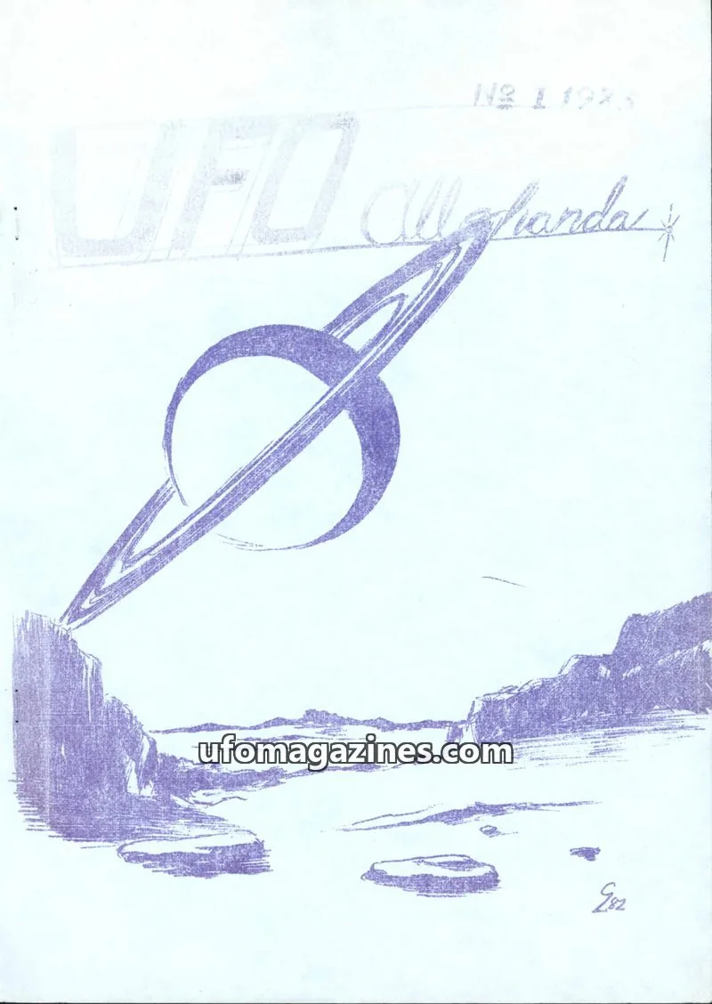 Cover of UFO Allehanda issue 11983: UFO