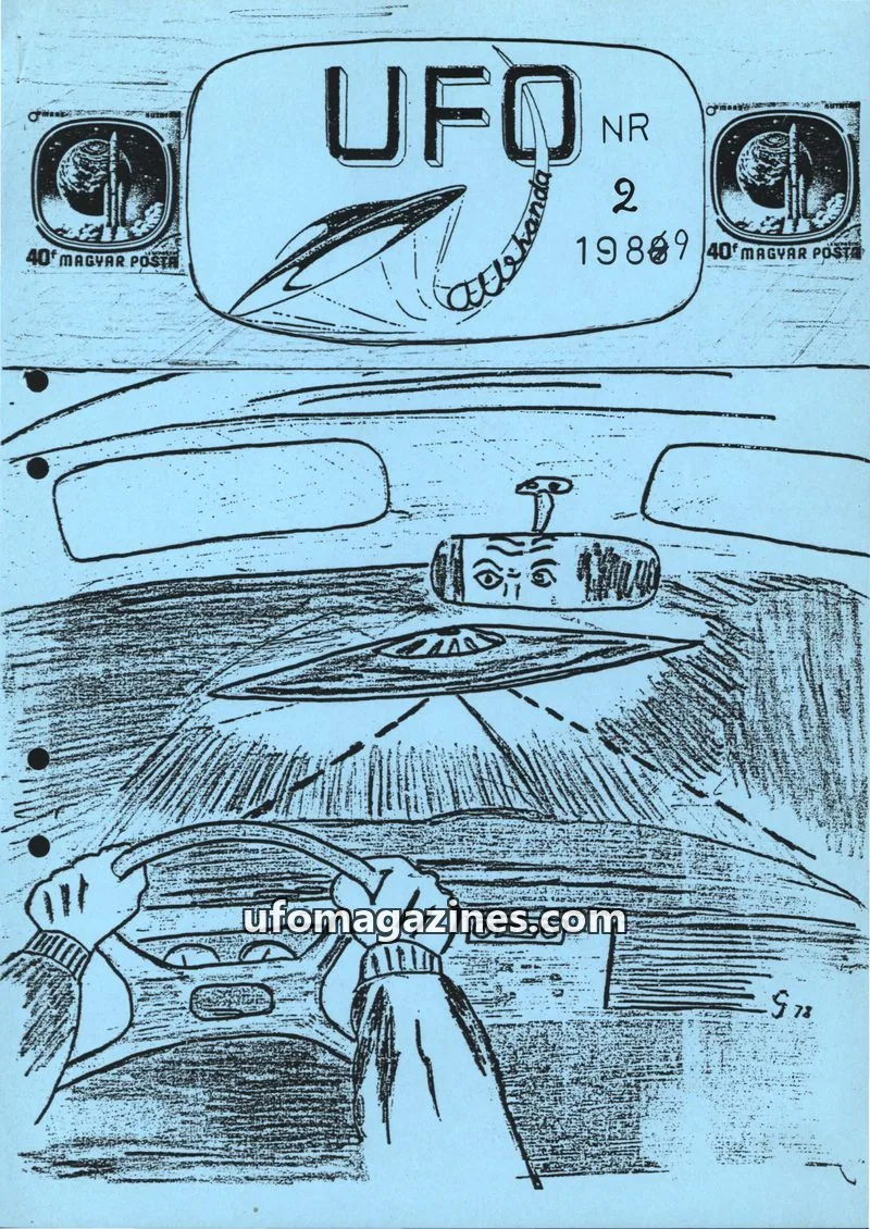 Cover of UFO Allehanda issue 2: UFO Allehanda