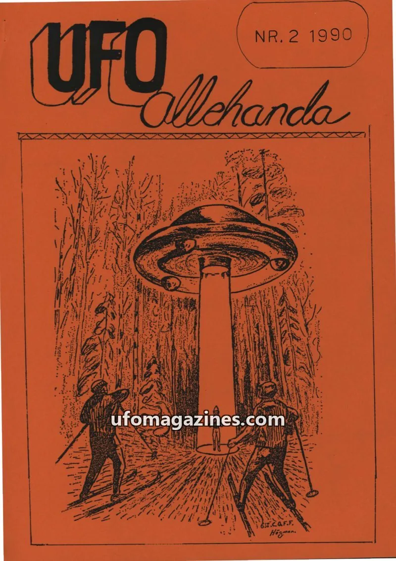 Cover of UFO Allehanda issue 2: UFO Allehanda