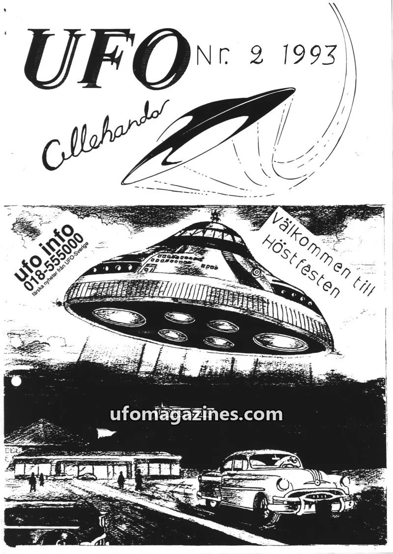 Cover of UFO Allehanda issue 2: UFONr.