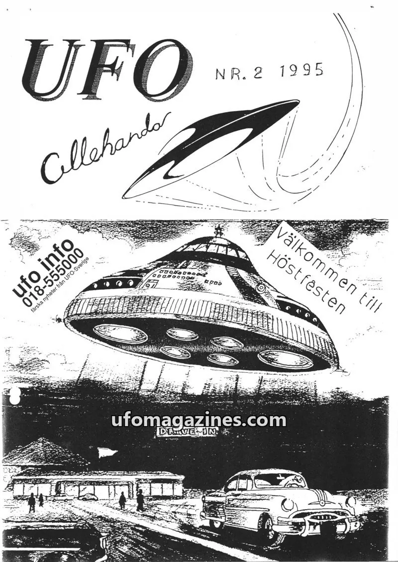 Cover of UFO Allehanda issue 2: UFO Allehanda