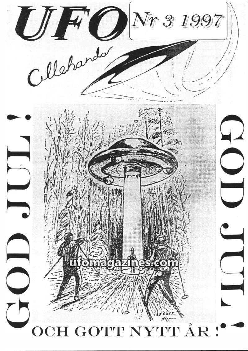 Cover of UFO Allehanda issue Nr 3: UFO ALLEHANDA