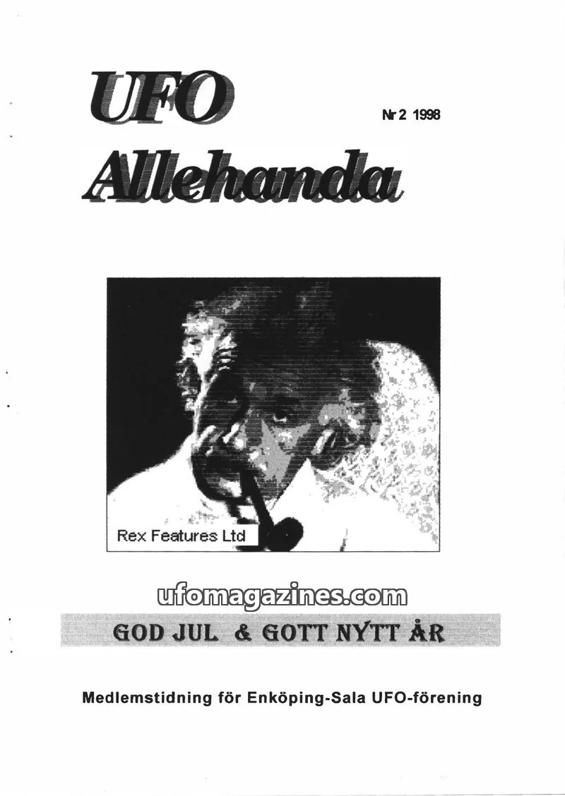 Cover of UFO Allehanda issue 2: UFO Allehanda