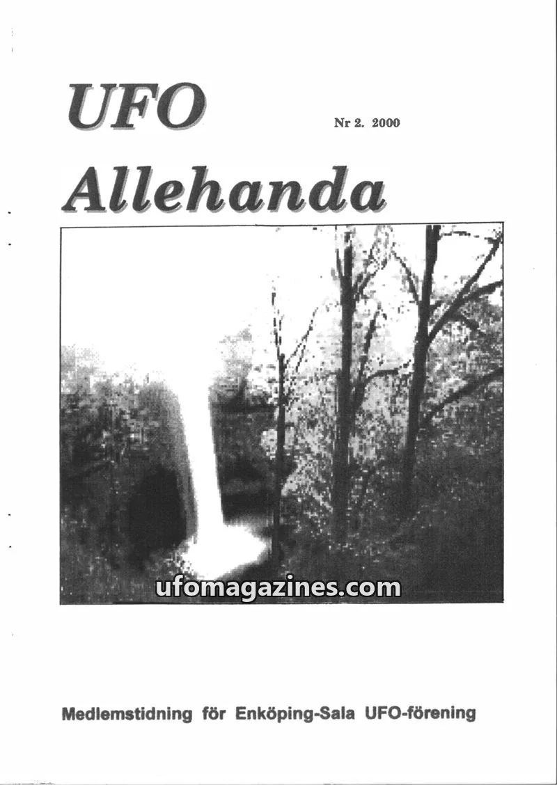Cover of UFO Allehanda issue 2: UFO Allehanda