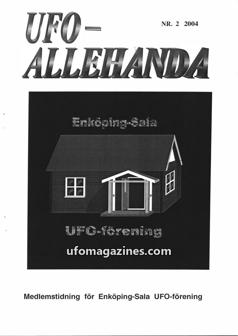Cover of UFO Allehanda issue 2: UFO-ALLEHANDA