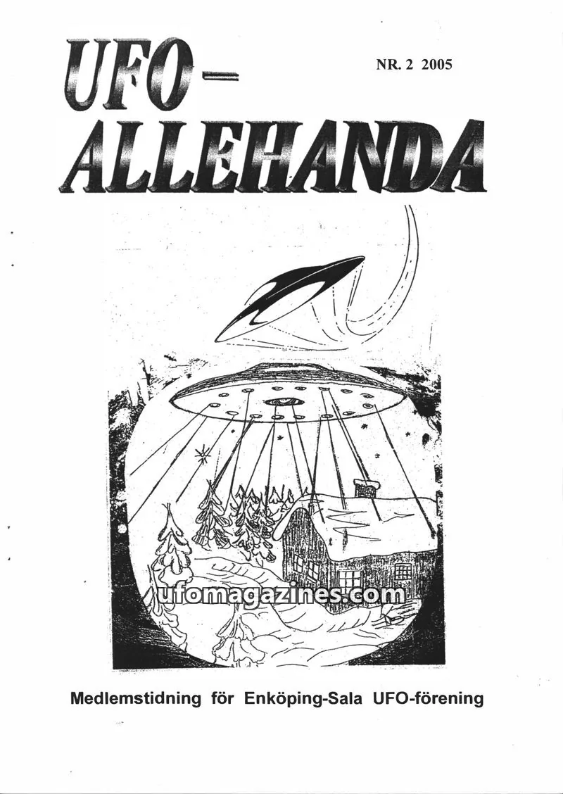 Cover of UFO Allehanda issue NR. 2 2005: UFO-ALLEHANDA