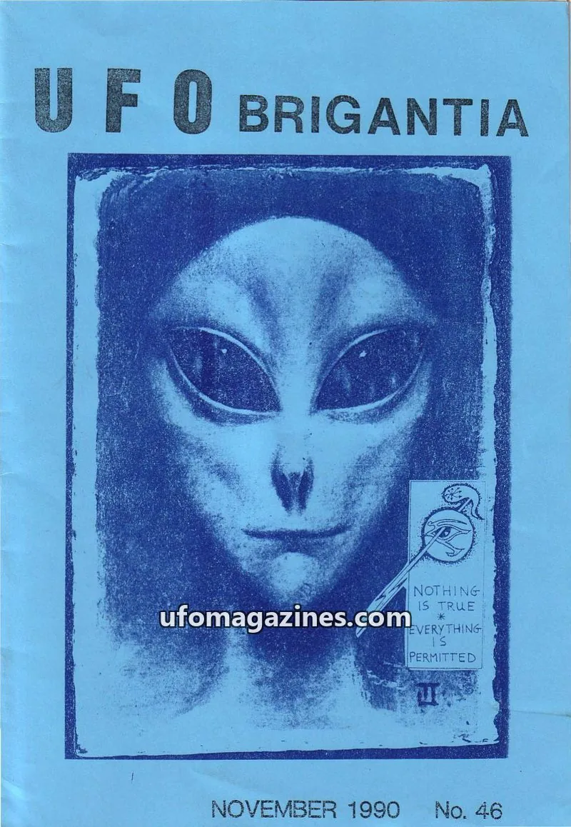 Cover of Northern Arts Publishing issue No. 46: UFO BRIGANTIA