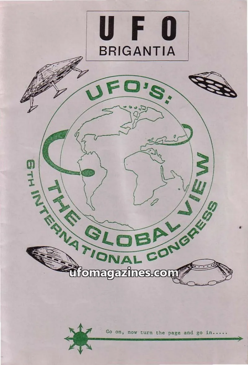 Cover of THE JOURNAL OF THE INDEPENDENT UFO NETWORK issue 47: UFO BRIGANTIA