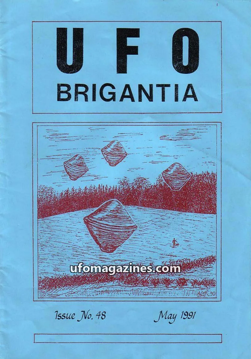 Cover of Northern Arts Publishing issue 48: UFO BRIGANTIA