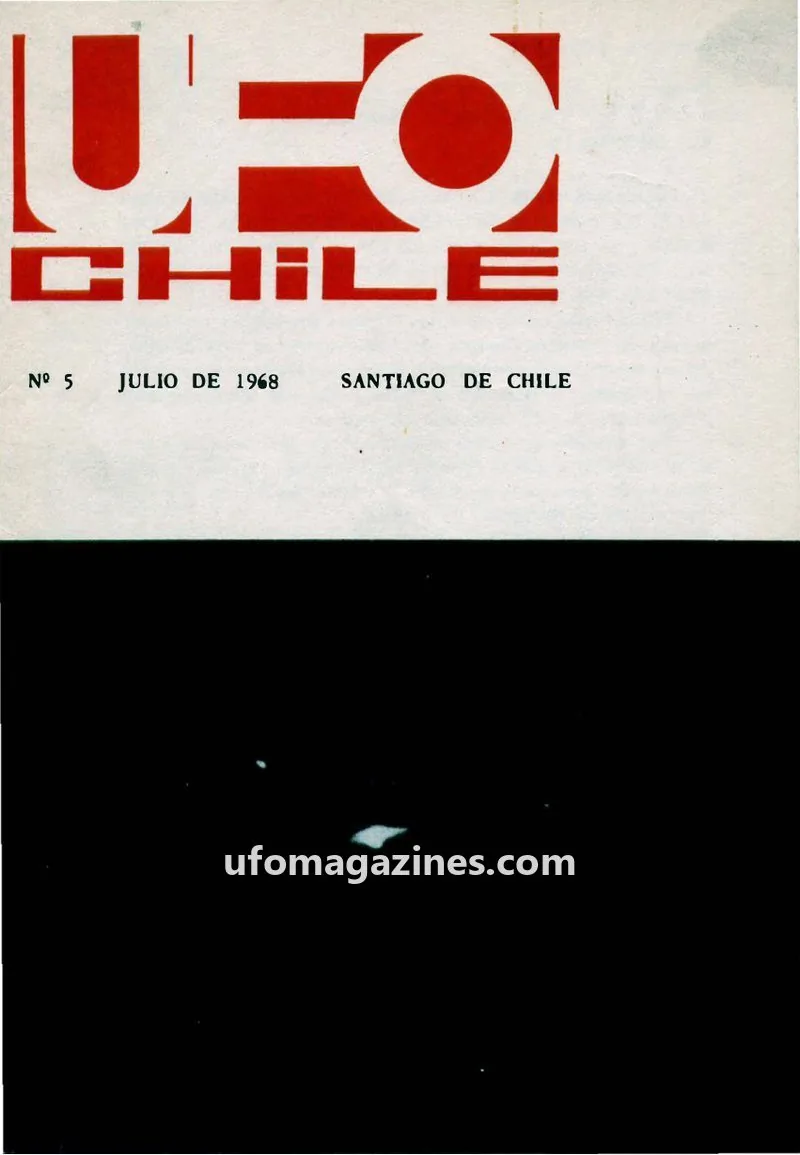 Cover of UFO Chile issue 5: UFO CHILE