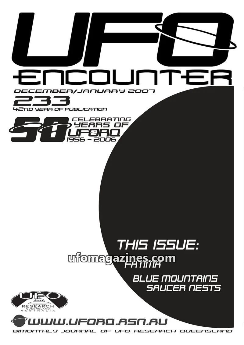 Cover of UFO Encounter issue 233: UFO ENCOUNTER