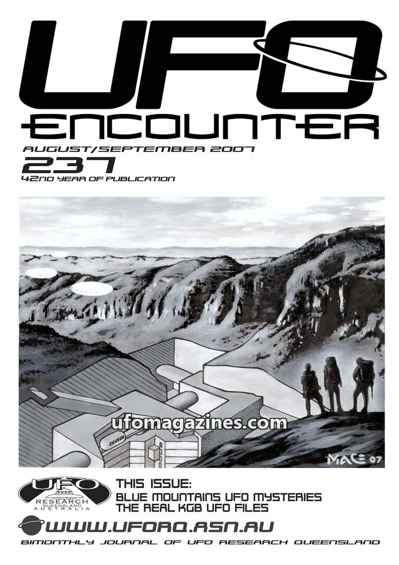 Cover of UFO Encounter issue 237: UFO ENCOUNTER