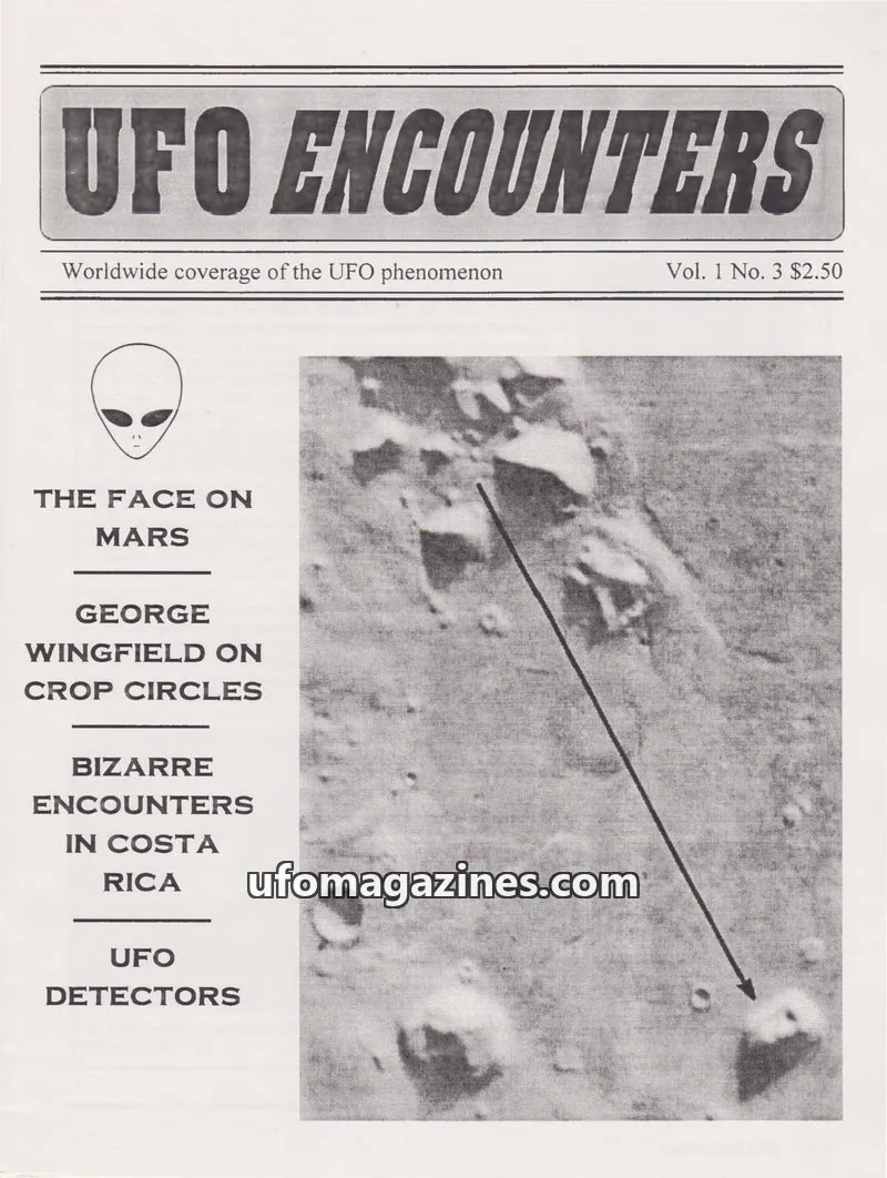 Cover of Aztec Publishing issue Vol. 1 No. 3: UFO ENCOUNTERS
