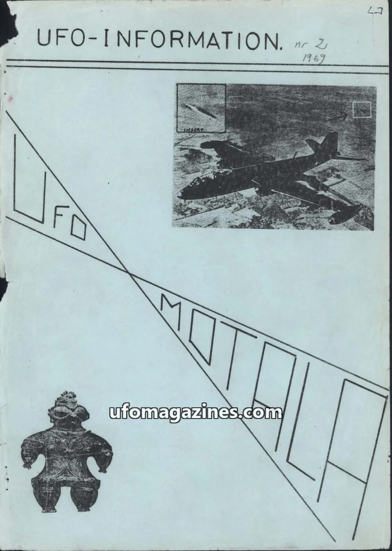 Cover of UFO Information issue nr 2: UFO-INFORMATION.