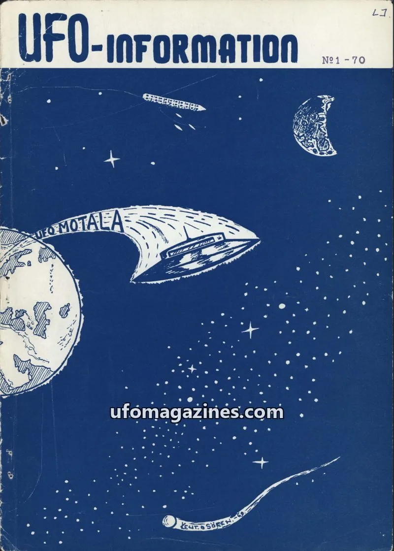 Cover of UFO Information issue 1-70: UFO-INFORMATION