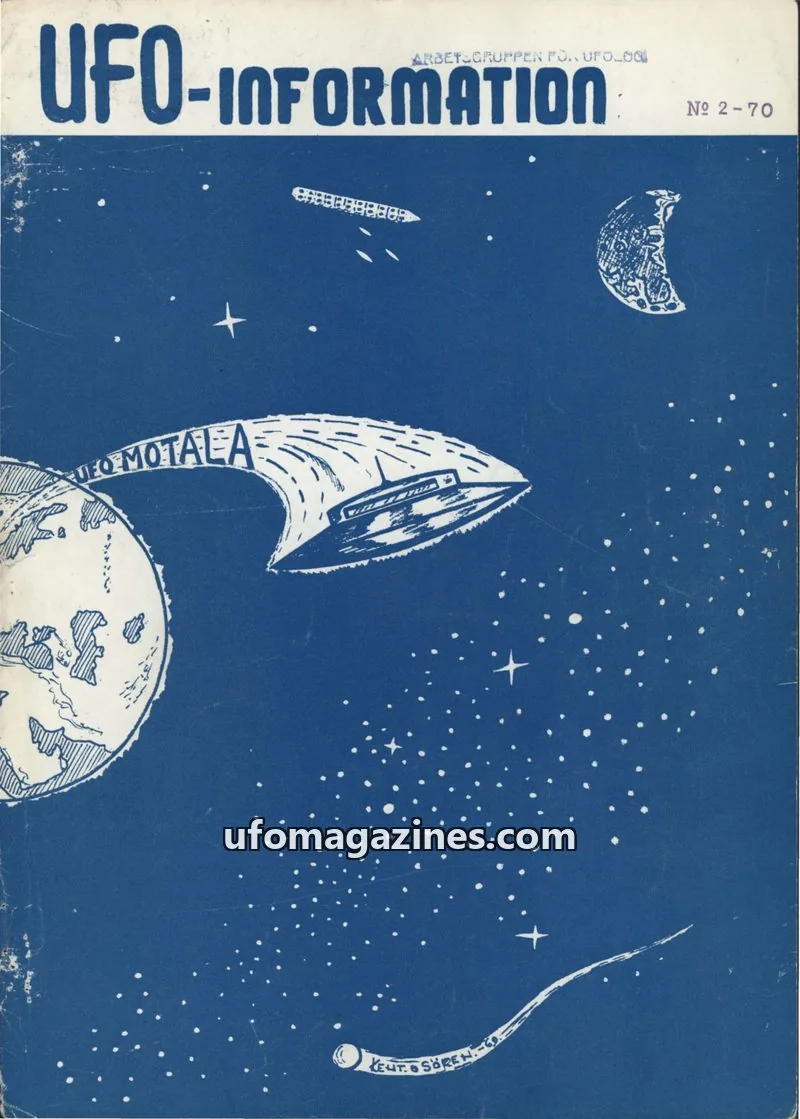 Cover of UFO Information issue 2-70: UFO-INFORMATION