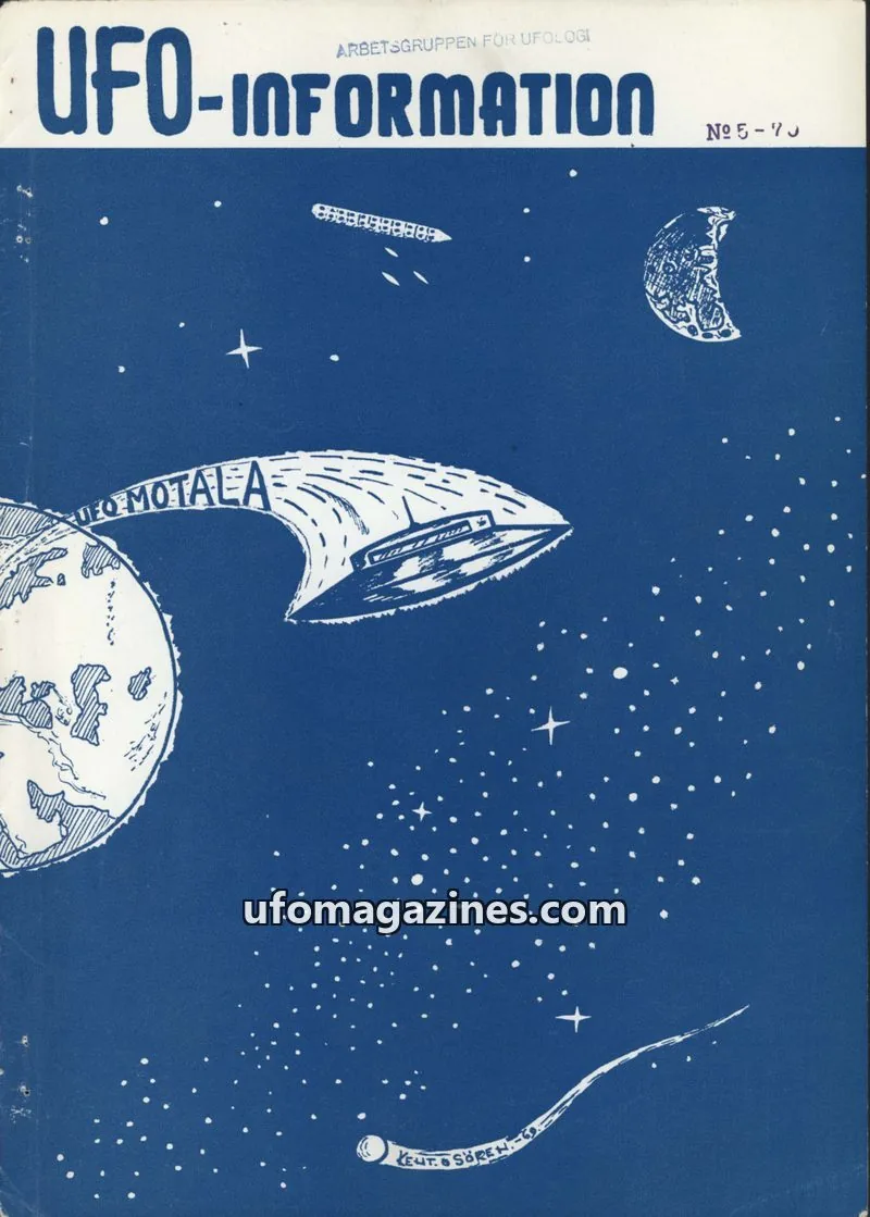 Cover of UFO Information issue 5-70: UFO-INFORMATION