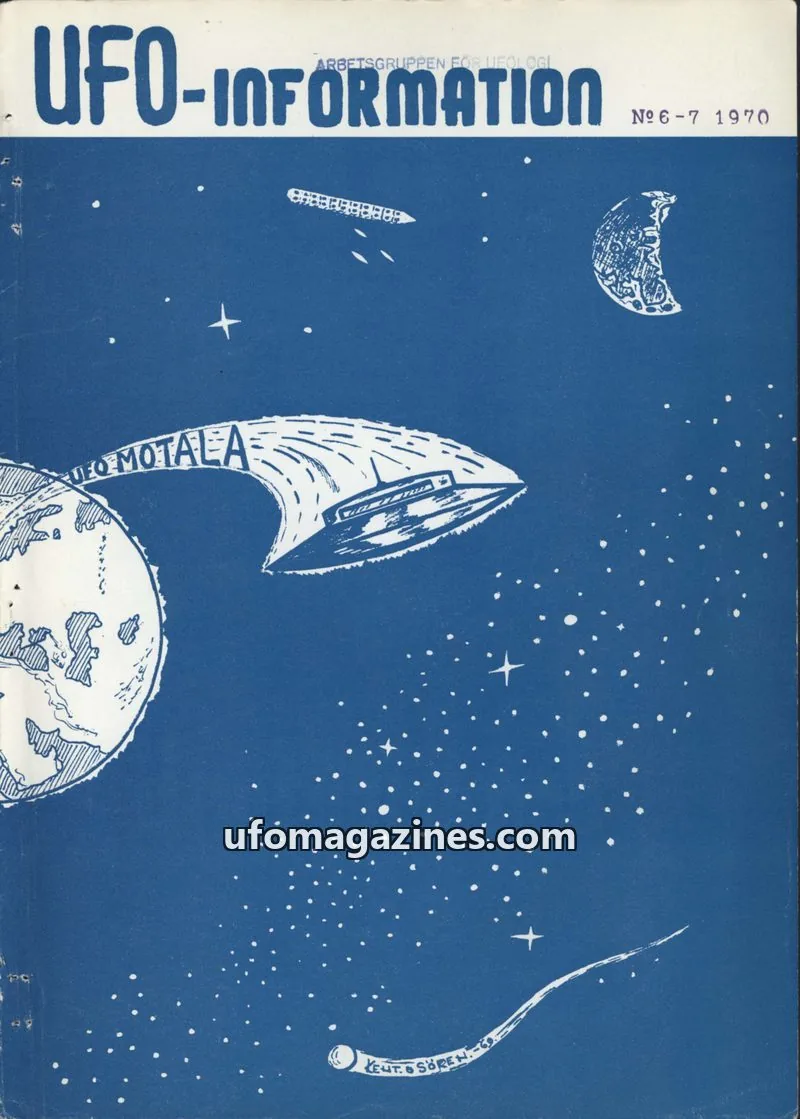 Cover of UFO Information issue 6-7: UFO-INFORMATION