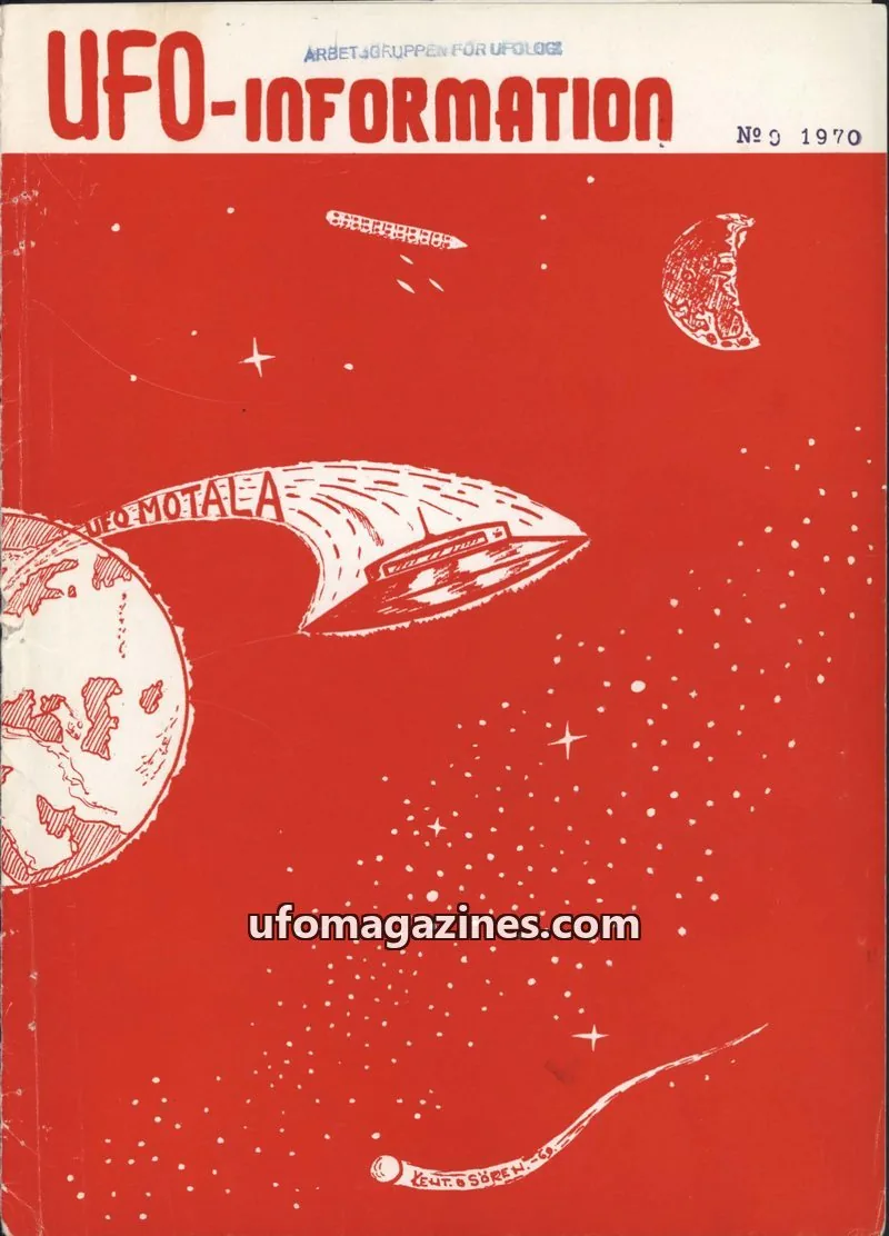 Cover of UFO Information issue 9: UFO-INFORMATION