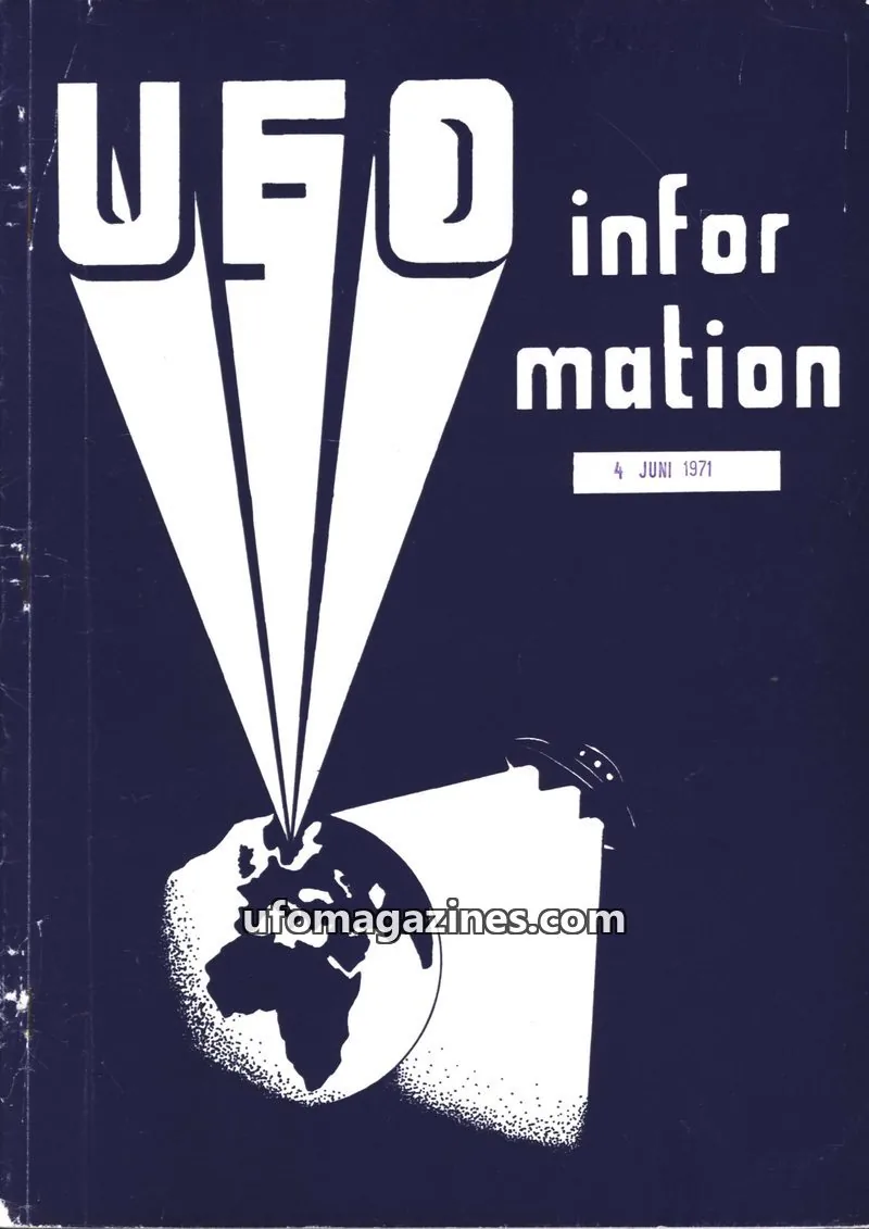 Cover of UFO Information issue 4: UFO information