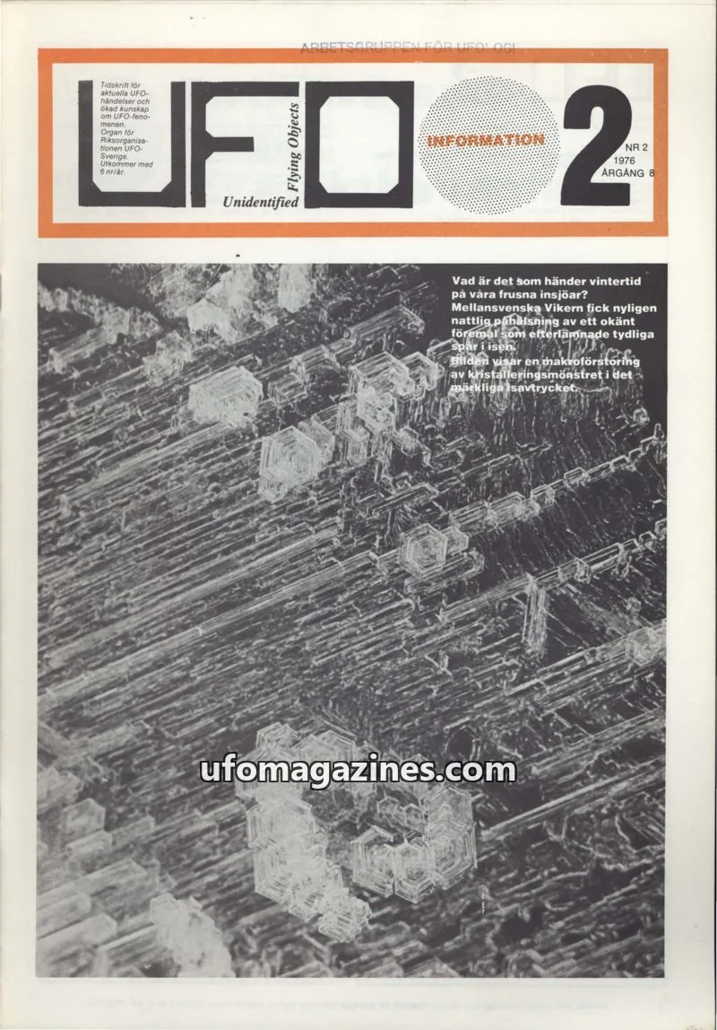 Cover of UFO Information issue NR 2: UFO INFORMATION