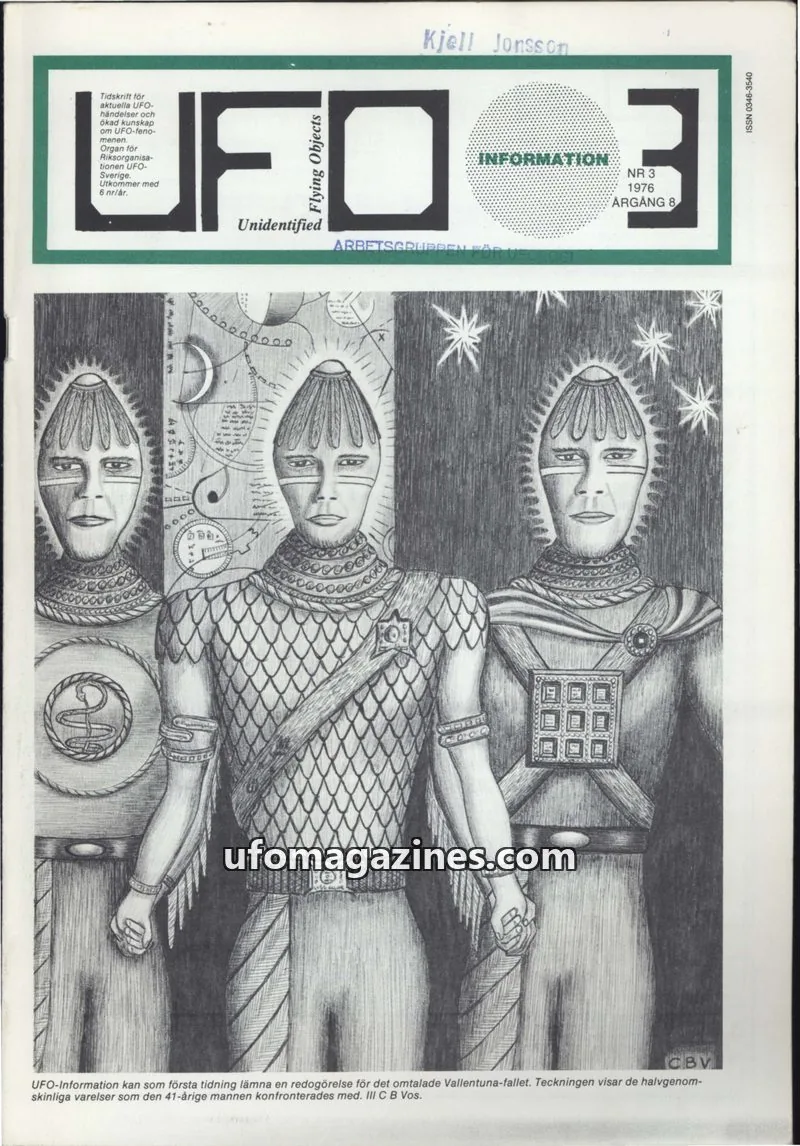 Cover of UFO Information issue NR 3: UFO-INFORMATION