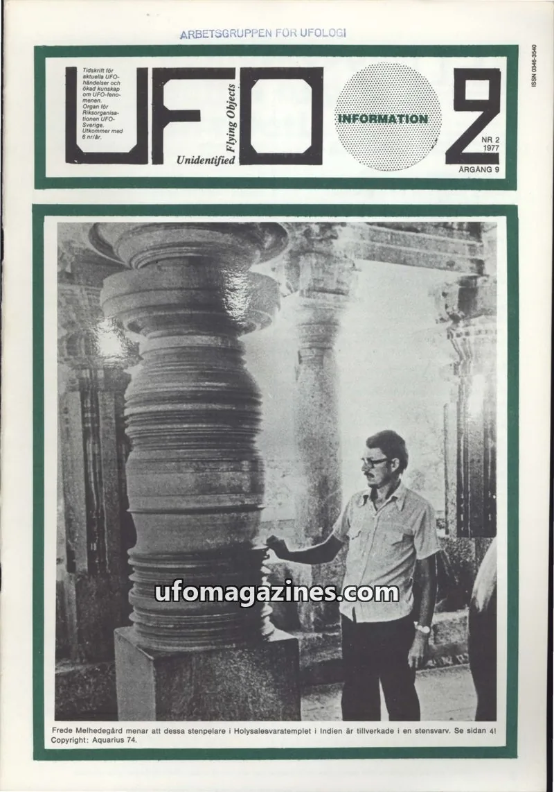 Cover of UFO Information issue NR 2: UFO-INFORMATION