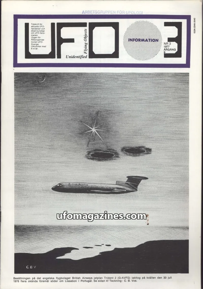Cover of UFO Information issue NR 3: UFO-3