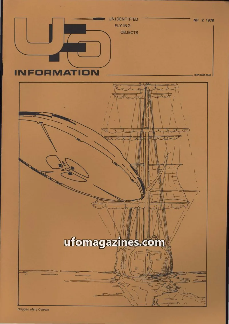 Cover of UFO Information issue 2: UFO-INFORMATION