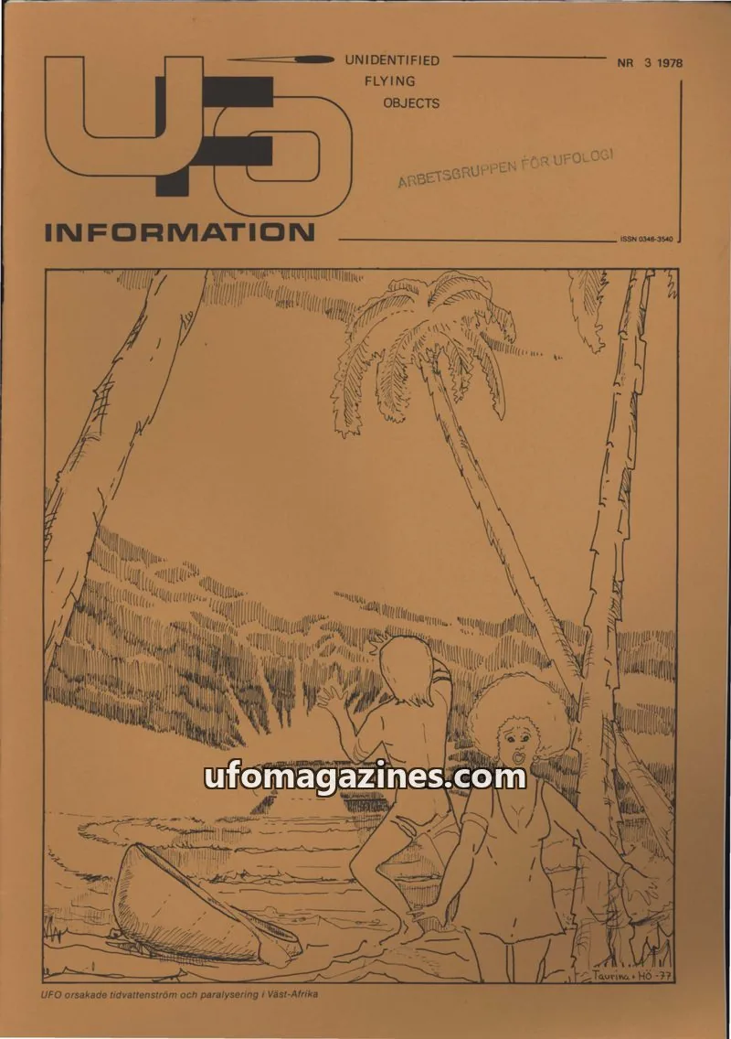 Cover of UFO Information issue 3: UFO INFORMATION