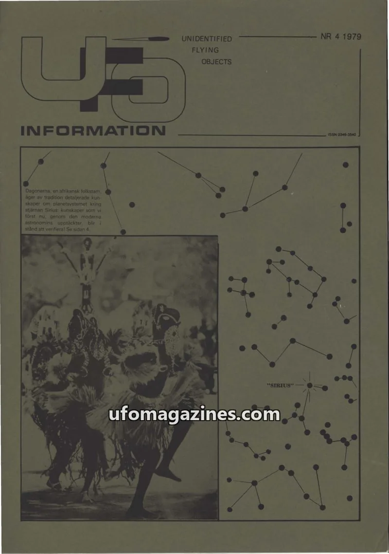 Cover of UFO Information issue 4: UFO-INFORMATION