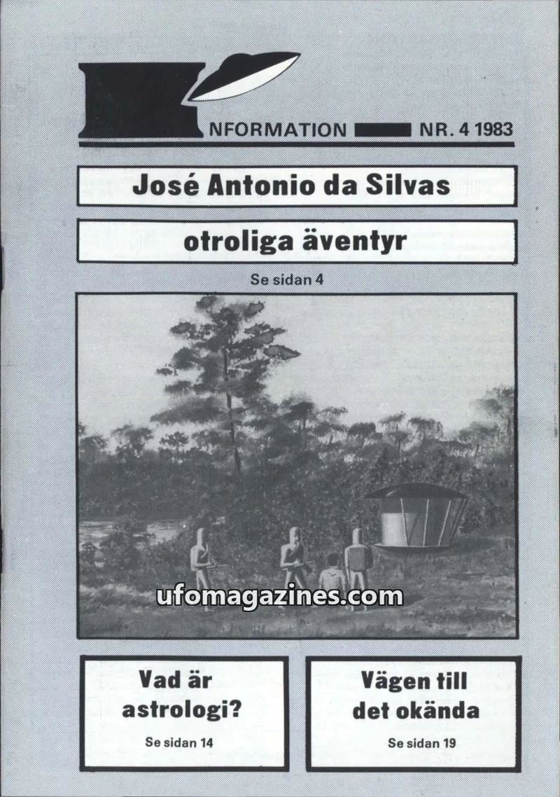 Cover of UFO Information issue NR. 4 1983: UFO-INFORMATION