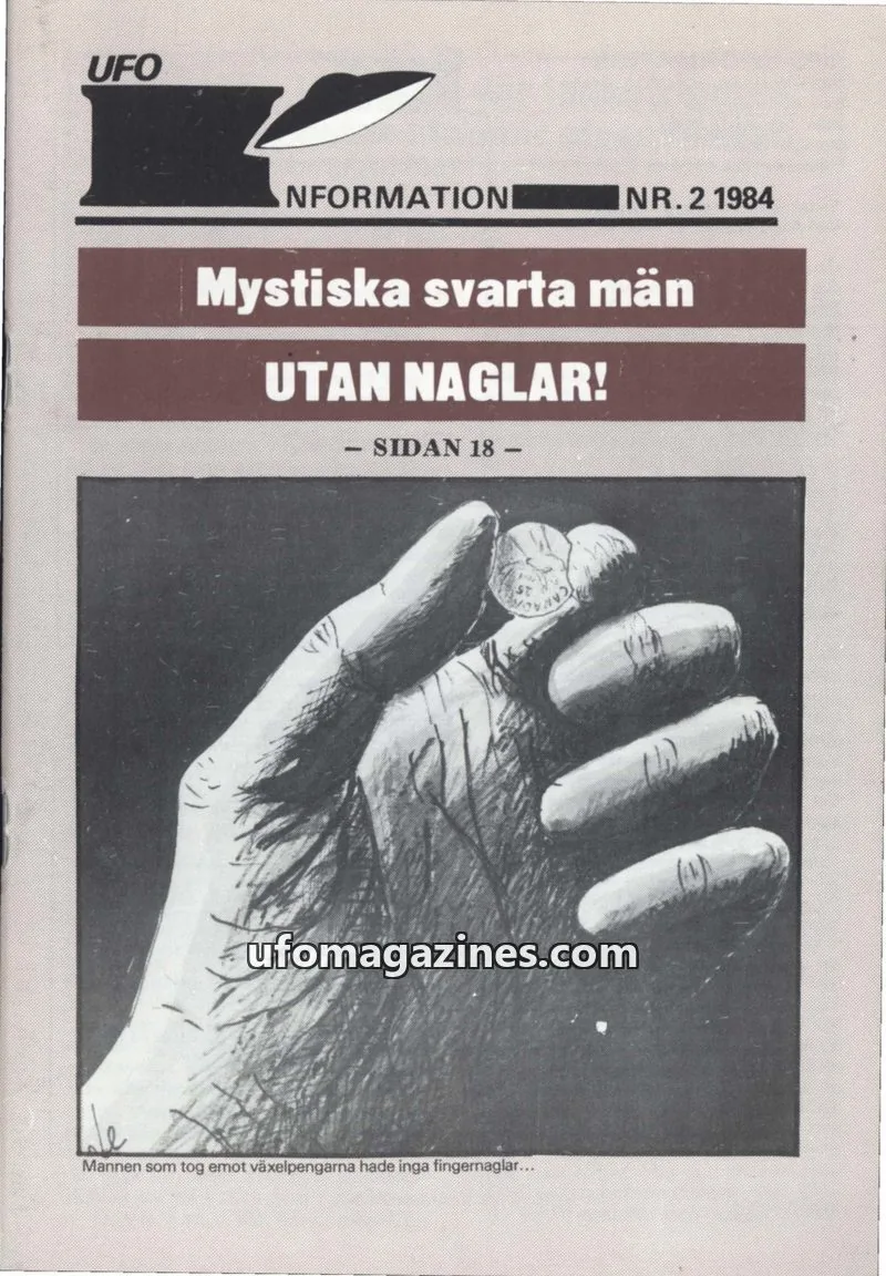 Cover of UFO Information issue NR. 2 1984: UFO NFORMATION