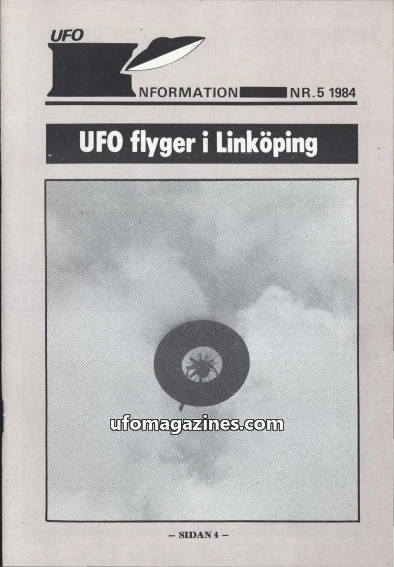 Cover of UFO Information issue NR.5: UFO-INFORMATION