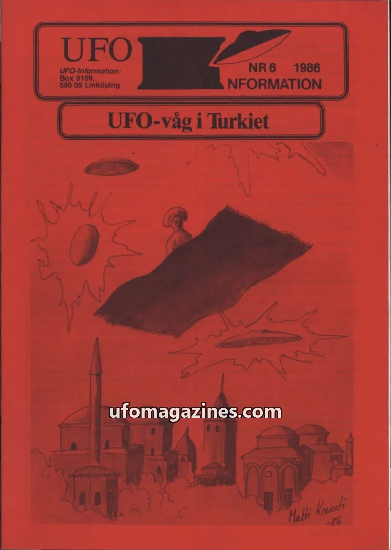 Cover of UFO Information issue NR 6: UFO-INFORMATION