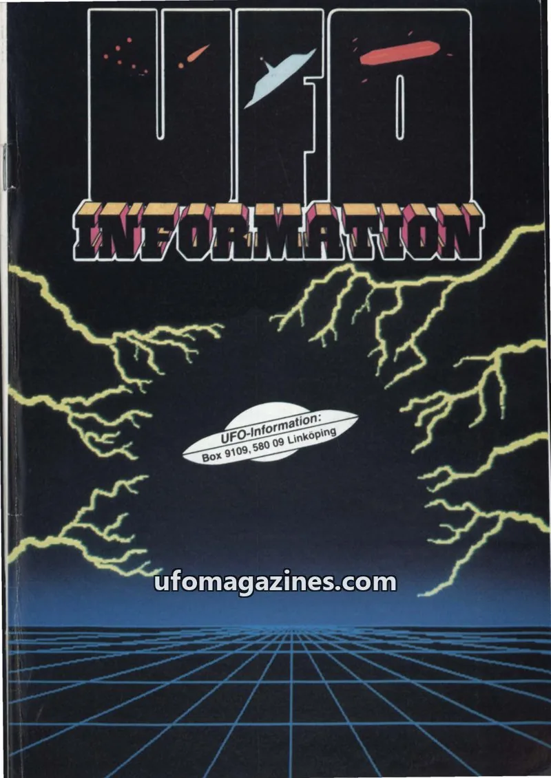 Cover of UFO Information issue Nr. 1, 1987: UFO-INFORMATION