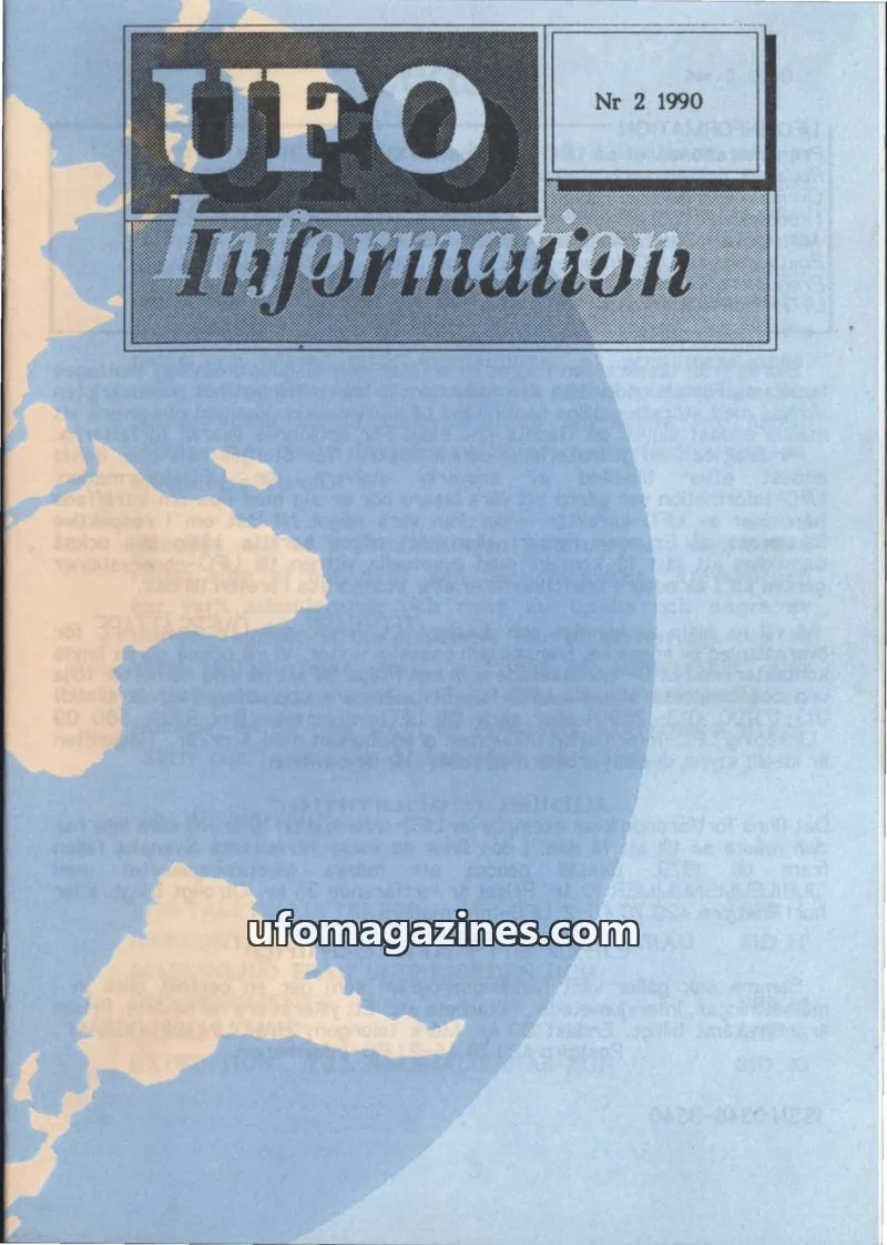 Cover of UFO Information issue Nr 2: UFO Information