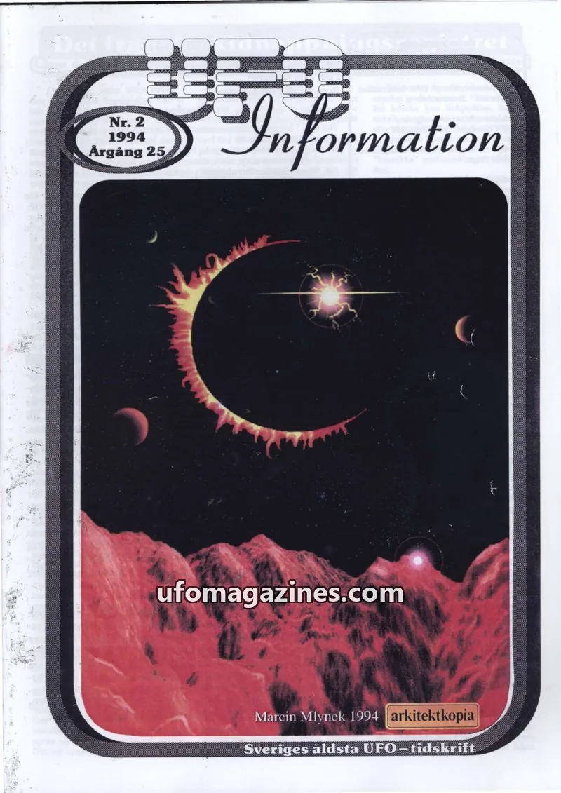 Cover of UFO Information issue 2: Information