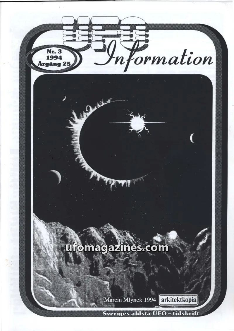 Cover of UFO Information issue Nr. 3: Information