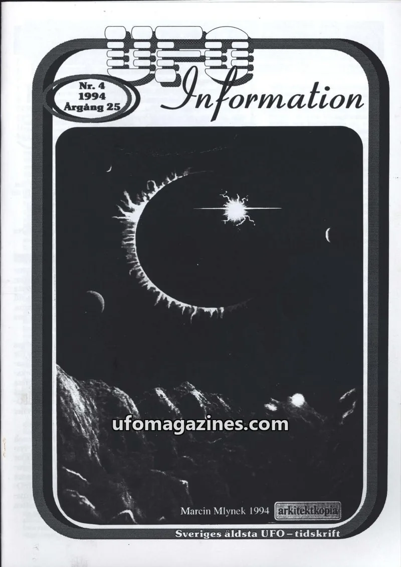 Cover of UFO Information issue 4: Information
