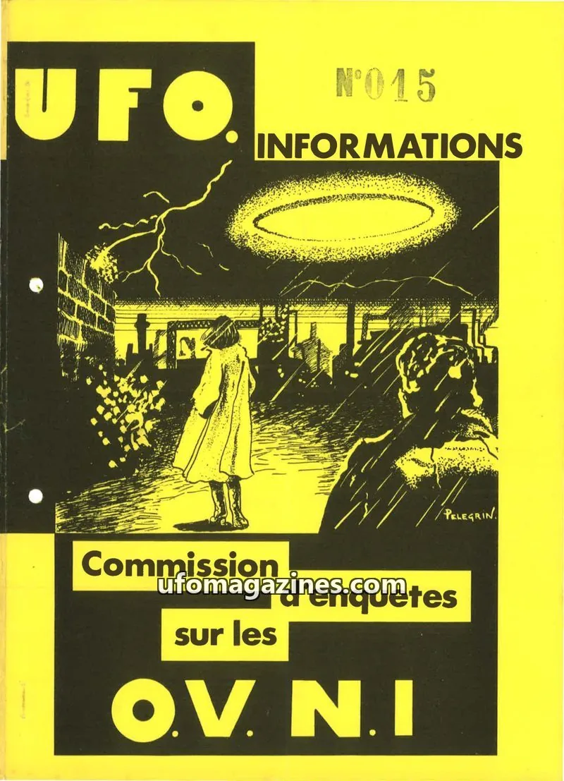 Cover of UFO Informations issue 015: UFO INFORMATIONS