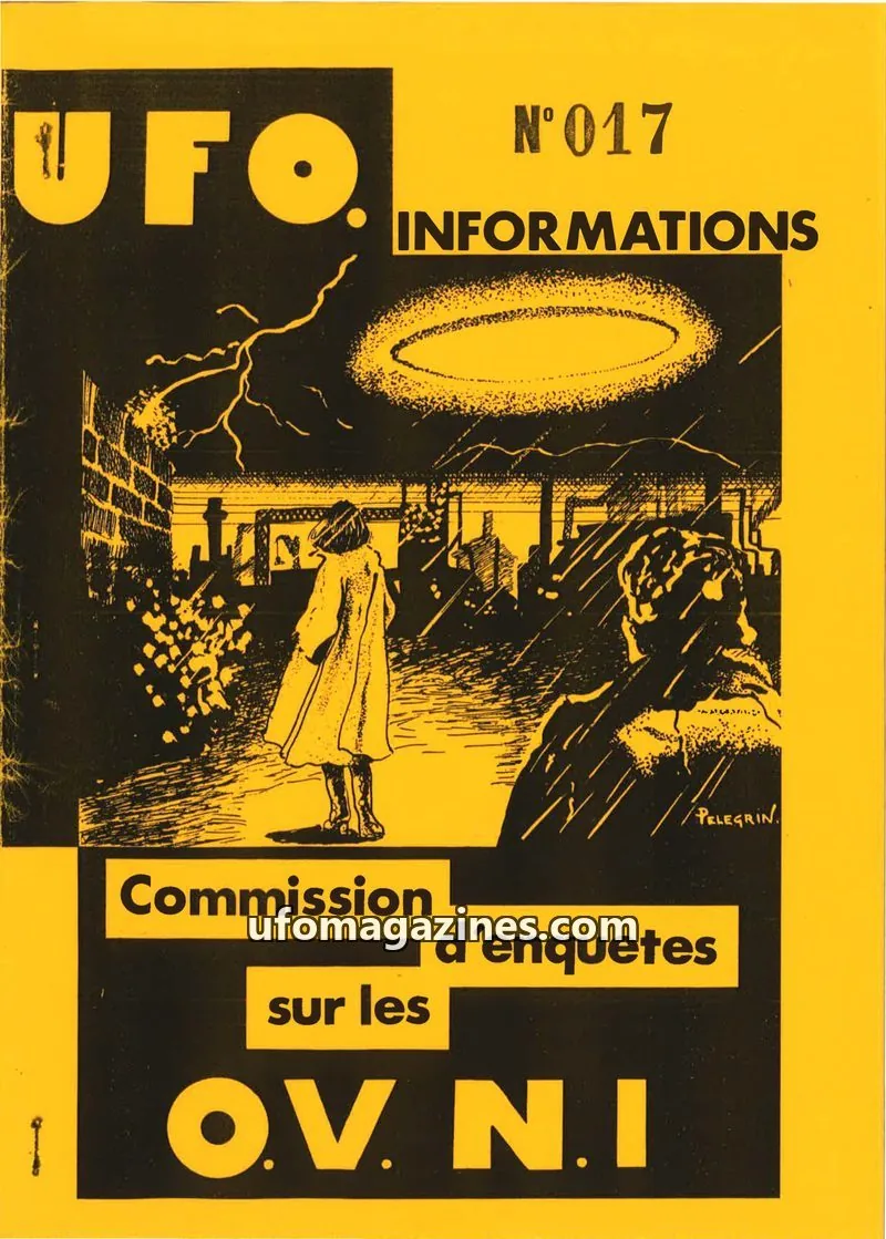 Cover of ASSOCIATION DES AMIS DE MARC THIROUIN issue N°017: UFO INFORMATIONS