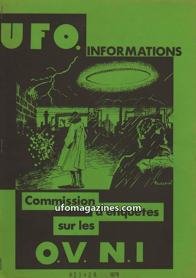 Cover of UFO Informations issue 23426: UFO. INFORMATIONS